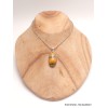 Pendentif oval en Jaspe Bourdon indonésien Bijoux en Jaspe Bourdon LAM16.6