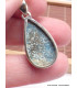 Bijou Pendentif Shattuckite bleu rouge Pendentifs pierres naturelles LAM12.6