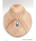 Bijou Pendentif Shattuckite bleu rouge Pendentifs pierres naturelles LAM12.6