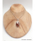 Pendentif Grenat Spessartine oval Pendentifs pierres naturelles LAM15.3