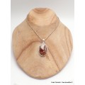 Pendentif Grenat Spessartine oval Pendentifs pierres naturelles LAM15.3