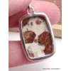 Pendentif Grenat Spessartine rectangulaire Pendentifs pierres naturelles LAM15.4