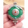 Pendentif tibétain pierre fantaisie Pendentifs tibétains bouddhistes BHP56