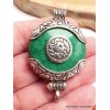 Pendentif tibétain pierre fantaisie Pendentifs tibétains bouddhistes BHP56