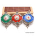 Pendentif tibétain pierre fantaisie Pendentifs tibétains bouddhistes BHP56