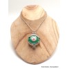 Pendentif tibétain pierre fantaisie Pendentifs tibétains bouddhistes BHP56