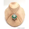Pendentif tibétain pierre fantaisie - Pendentifs tibétains bouddhistes