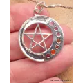 Pendentif en pierre naturelle Pentagramme de Protection - Bijoux par Chakras