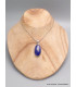Bijou en Lapis Lazuli oval pendentif qualité AAA Bijoux en Lapis-lazuli LAM24.4