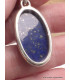 Bijou en Lapis Lazuli oval pendentif qualité AAA Bijoux en Lapis-lazuli LAM24.4