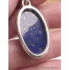 Bijou en Lapis Lazuli oval pendentif qualité AAA Bijoux en Lapis-lazuli LAM24.4