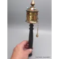 Moulin à prières tibétain gros mantra 25 cm - Moulins à Prières tibétains