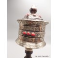 Gros Moulin à prières tibétain 33 cm Moulins à Prières tibétains PGAM25