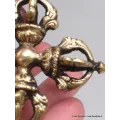 Double dorje tibetain varja bouddhiste petit modèle - Dordjé, double dorjé (sans cloche)