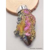 Pendentif argent Cristal aura Pendentifs pierres naturelles LAM29.1