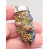 Pendentif argent Cristal aura Pendentifs pierres naturelles LAM29.1
