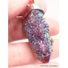 Pendentif argent Cristal aura Pendentifs pierres naturelles LAM29.1