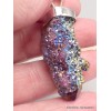 Pendentif argent Cristal aura Pendentifs pierres naturelles LAM29.1