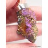 Pendentif argent Cristal aura Pendentifs pierres naturelles LAM29.1