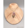 Pendentif argent Cristal aura Pendentifs pierres naturelles LAM29.1