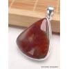 Pendentif Agate mousse du Texas triangulaire Bijoux en Agate Mousse LAM26.3