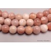 Véritable mala tibétain Pierre de lune pêche Mala tibétain 108 perles MADP5