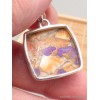 Pendentif argent Turquoise spiny oyster pourpre Bijoux en Turquoise Spiny Oyster LAM30.4