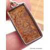Pendentif Marium Jaspe Coquina rectangulaire Bijoux en Marium Jaspe Coquina YM65.1