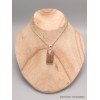 Pendentif Marium Jaspe Coquina rectangulaire Bijoux en Marium Jaspe Coquina YM65.1
