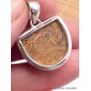 Pendentif Marium Jaspe Coquina semi-oval Bijoux en Marium Jaspe Coquina YM65.2