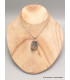 Pendentif Pyrite arc-en-ciel bleu foncé cuivré Bijoux en Pyrite arc-en-ciel YM66.3