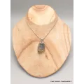 Pendentif Pyrite arc-en-ciel bleu foncé cuivré - Pendentifs pierres naturelles