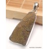 Pendentif Pyrite arc-en-ciel bleu bronze rose Bijoux en Pyrite arc-en-ciel YM66.4