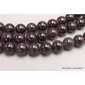 Mala tibétain 108 perles en Grenat 8 mm - Mala tibétain 108 perles