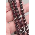 Mala tibétain 108 perles en Grenat 8 mm - Mala tibétain 108 perles