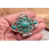 Pendentif Bouddhiste Ghau poison pierres fantaisie Pendentifs Ghau PGH2