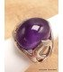Grosse bague en Améthyste taille 57 Bijoux en Améthyste QC24.3
