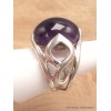 Grosse bague en Améthyste taille 57 Bijoux en Améthyste QC24.3
