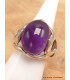 Grosse bague en Améthyste taille 57 Bijoux en Améthyste QC24.3
