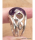 Grosse bague en Améthyste taille 57 Bijoux en Améthyste QC24.3