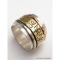 Bague de méditation tibétaine plusieurs tailles Bagues tibétaines bouddhistes BTA100
