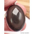 Bijou Pendentif argent Obsidienne Oeil Céleste Bijoux en Obsidienne Oeil Céleste LAM31.5