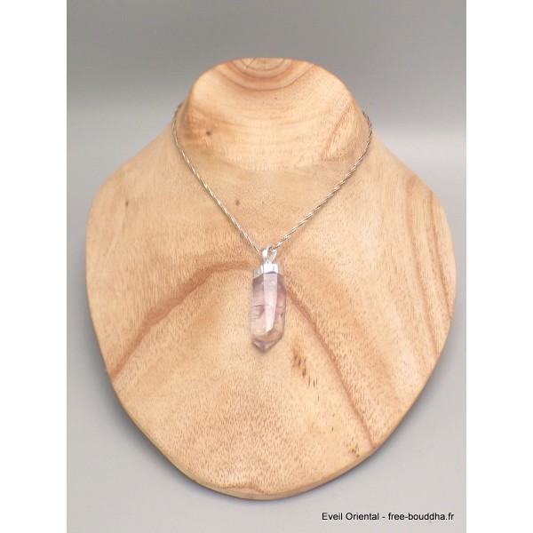 Pendentif en Améthyste naturelle du Mexique Pendentifs pierres naturelles AW56.7