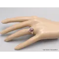 Bague Cacochynite Super Seven facettée taille 56 - Bijoux en Cacochynite Super Seven