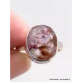 Bague bijou Cacochynite Super Seven facettée taille 53 - Bijoux en Cacochynite Super Seven