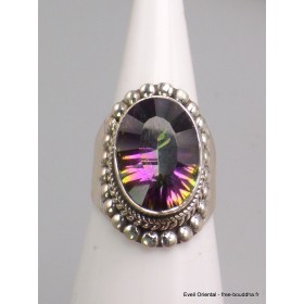 Bague Quartz mystique style ancien plusieurs tailles Bijoux en Quartz Mystique XV132.3