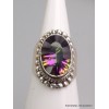 Bague Quartz mystique style ancien plusieurs tailles Bijoux en Quartz Mystique XV132.3