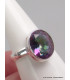 Bague ovale Quartz mystique taille 59 Bijoux en Quartz Mystique XV132.5