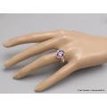 Bague ovale Quartz mystique taille 59 Bijoux en Quartz Mystique XV132.5