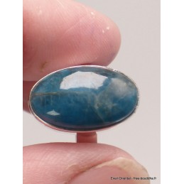 Bague Apatite bleue ovale taille 54 Bijoux en Apatite bleue YM4.6